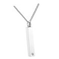 thumbnail image 4 of Collar de cremación Hugo Colgante Incrustaciones de diamantes de imitación, 4 of 9