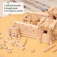thumbnail image 6 of Uxcell 50pcs Wood sticks, 1/4"x 1/4" x 12" Rectangle Wooden Cube Wood Carving Wood Square Dowel Rods for DIY, 6 of 7