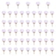 thumbnail image 3 of 50 Uds Abanicos de Papel Macarena Abanicos de Mano de Papel DIY Conjunto B, 3 of 8