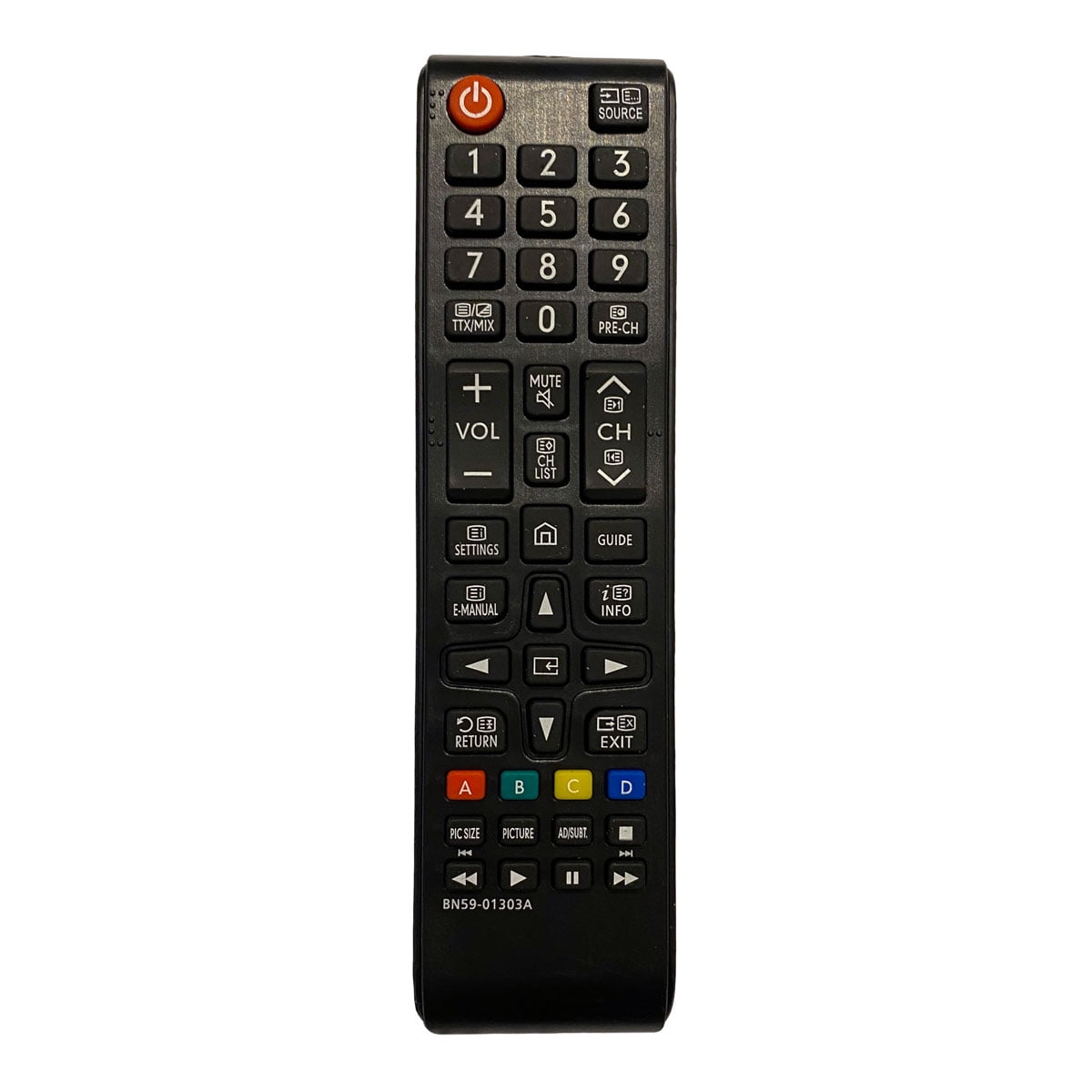 New Aftermarket Replacement Remote Control for Samsung TV UE70KU6000K UE70KU6000