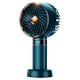 thumbnail image 5 of Cateissary Mini ventilador con soporte Ventiladores recargables USB Regalos Refrigeración por aire para oficina Verde 2Conjunto, 5 of 6