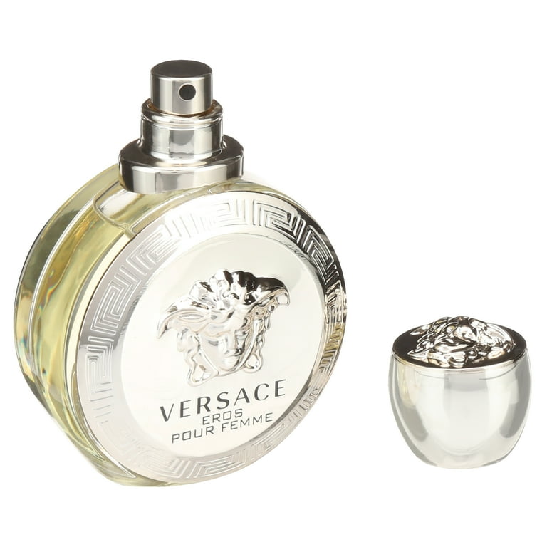 Versace Eros Floral-Citrusy EDP Perfume Spray for Women, 1.7 Oz