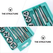 LEORX 20PCS/Set Rethreading Kit Alloy Steel for Machinist and DIY Projects