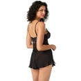 thumbnail image 5 of Adored by Adore Me Women's Ophelia Lace and Mesh Romper, Sizes S-3X, 5 of 8