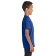 thumbnail image 4 of Youth Fine Jersey Tee, XS, Vintage Royal, 4 of 5