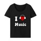 thumbnail image 1 of Camiseta básica Yuyangstore para mujer ajuste regular suave cuello redondo M, 1 of 7
