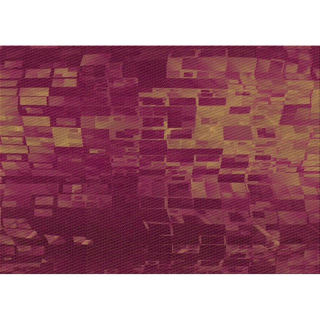 Ahgly Tapis Rectangulaire Lavable en Machine Rouge Pamplemousse Transitionnel, 7 Pieds x 10 Pieds