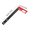 thumbnail image 4 of TOP! 12 Inch Framing Square Carpenter Square, Woodworking Ruler, T Tool, Right Angle L Ruler C, 4 of 4