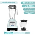thumbnail image 1 of Licuadora Bartech 750W Vaso Grande 2L + Vaso 750ml 10 Velocidades Menta, 1 of 1
