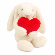 Jellycat Red Love Heart Bunny - Medium