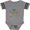 Football Heather and Smoke, variant on Inktastic Nonna Loves Me Granddaughter Girls Baby Bodysuit