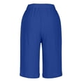 thumbnail image 6 of Pants for Women Casual Work Stretchy Slim Fit Trousers Office Slacks with Pockets, 6 of 6