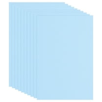 Uxcell 10 Pcs Light Blue EVA Foam Sheet, 12 x 8 Inch 2mm Thick Foam Sheets for Crafts DIY Project, 30 x 20cm