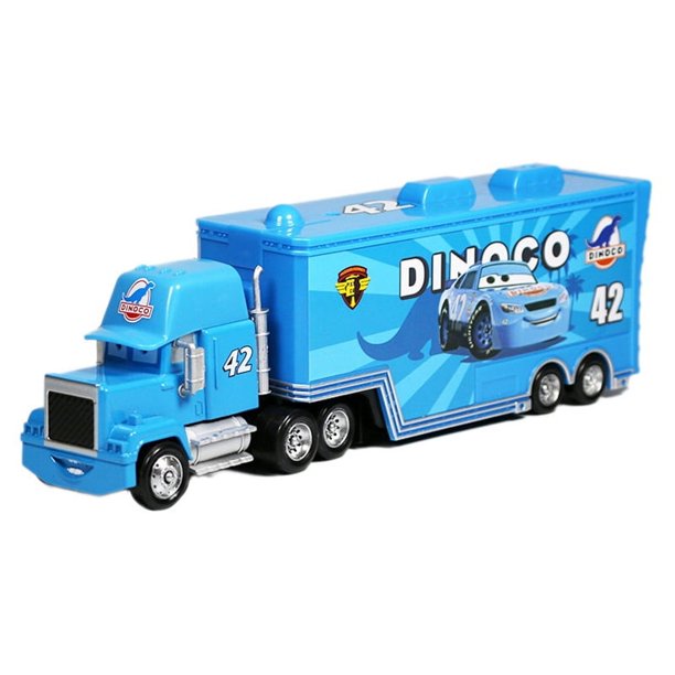 Disney-Coche de juguete Pixar Cars 2 para niños, Rayo McQueen, tío Mike, camión Jackson Storm Matt 1:55, patrón de Metal fundido a presión, regalo para niños