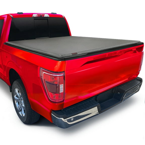 MaxMate Soft Quad-fold Truck Bed Tonneau Cover Compatible with 2015-2020 Ford F-150 | 5.5' (67") Bed | TCF484041