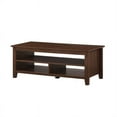thumbnail image 4 of 48" Grooved Panel Sided Wood Coffee Table - Dark Walnut, 4 of 5