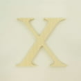 thumbnail image 3 of Package of 1, 18 Inch X 1/2" Thickness Baltic Birch Wood Letter X in The Times New Roman Font, Thick, Upper Case for Art & Craft Project, Made in USA, 3 of 4
