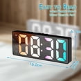 thumbnail image 2 of Reloj Despertador Colorido para Niños - Despertadores Digitales Junto A la Cama para el Dormitorio en Casa, Regalos para Adolescentes, Niños y Niñas, Pantalla LED, 2 of 5