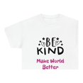 thumbnail image 2 of Be Kind Make World Better Unisex Heavy Cotton Tee, 2 of 9