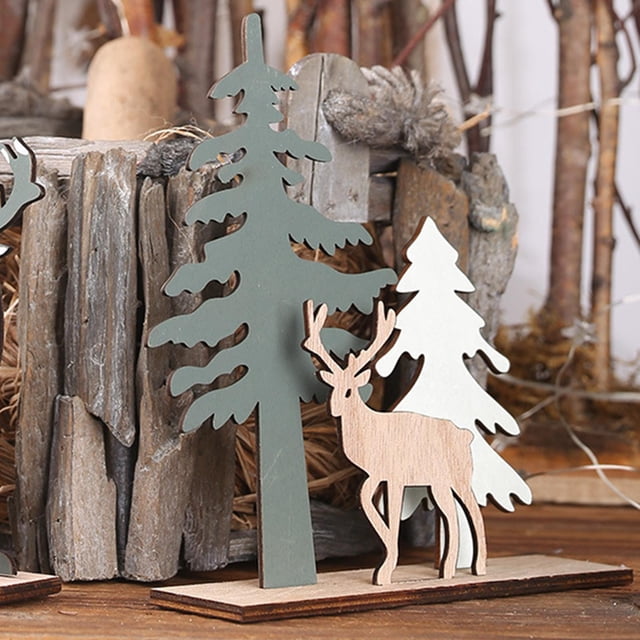 Árbol de Navidad Hugo Escultura de árbol 17.5x17cm