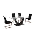 thumbnail image 2 of Canadian Norway Rose Gold Rectangle Dining Table, 2 of 2