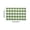 Green, variant on Spring Summer Plaid Doormat, Layered Cotton Blend Entryway Rug for Front Door, Porch, Farmhouse Welcome Mat with Non Slip Silicone Backing