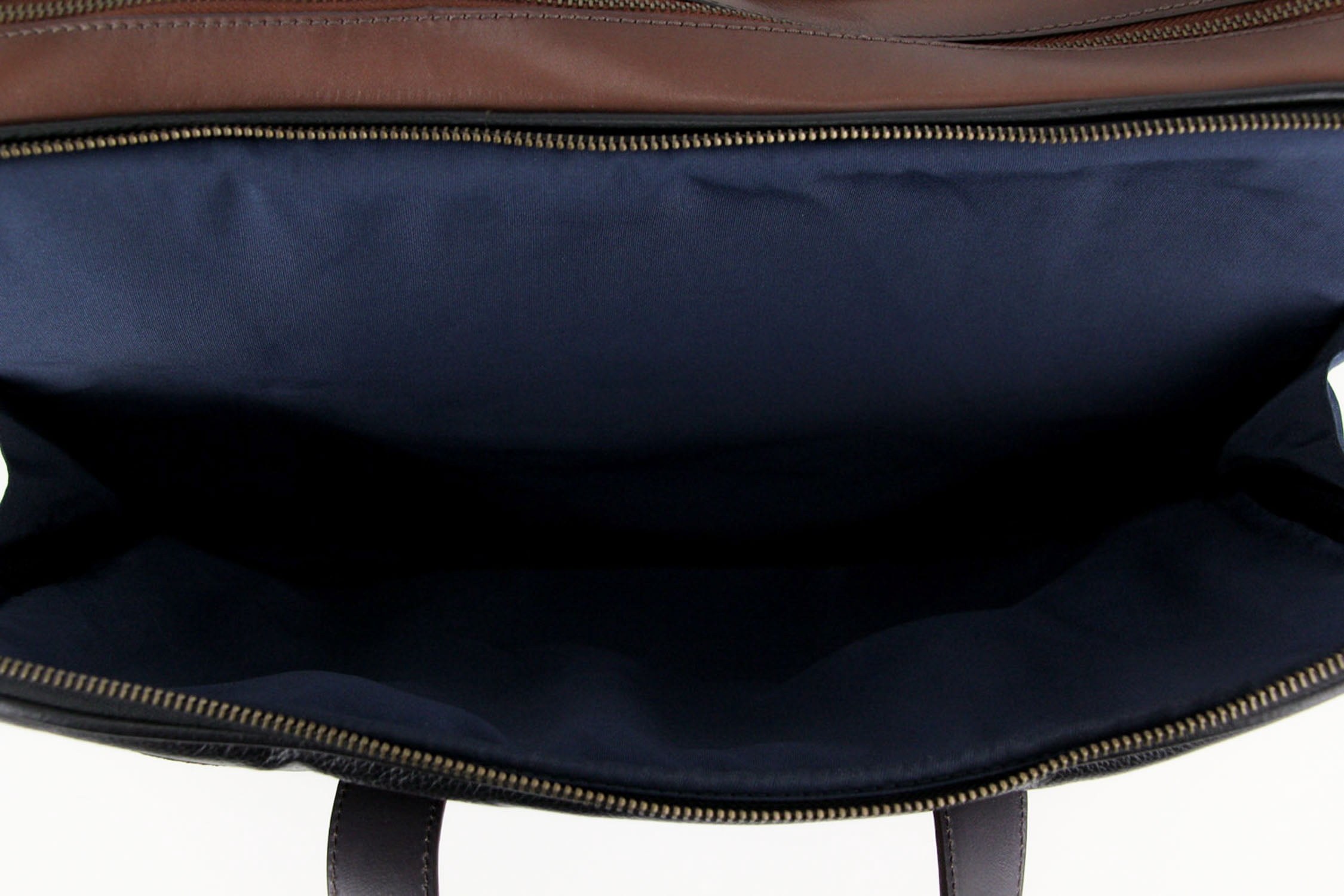 Zeckos Cole Haan Buchannon Leather Briefcase Travel Attache Case