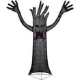 thumbnail image 5 of Northlight LED Lighted Terrifying Tree Outdoor Halloween Decoration - 55" - Purple Lights, 5 of 6