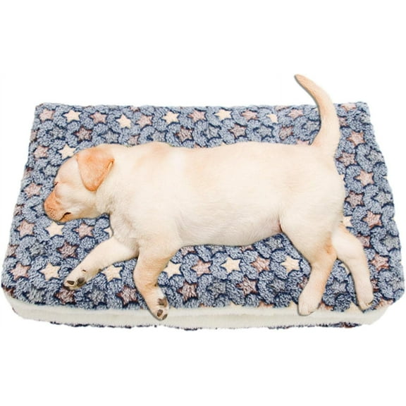 Cat Blankets for Indoor Cats, Heated Cat Beds, Ultra Soft Pet Bed Calming Blanket for Bed Mat, Premium Flannel Cloth Self-Warming Pet Cushion Pad for Cats Dogs, Cozy Flat Fluffy Sleeping Mat