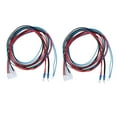 thumbnail image 2 of 2pcs Heated Bed Cable 90cm, 3D Printer Hot Bed Cablem, Upgraded Line Wire For A8, A6, A8 PLUS, E16 Printer Heated Bed, 2 of 8