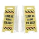thumbnail image 3 of Yellow Acrylic Memo Clip Stand for Holding 2Pcs Cute Office Note Displays, 3 of 5