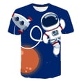 thumbnail image 1 of Anime Cartoon Teenager Men's and Women's T-Shirts Casual Print Hip Hop Harajuku Personality Round Neck Short Sleeve Top4T Gong Bohan LED, 1 of 2
