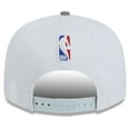 thumbnail image 4 of Men's New Era  White Dallas Mavericks 2024/25 City Edition 9FIFTY Snapback Hat, 4 of 6