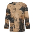 thumbnail image 4 of Styesk T-Shirts pour Homme Hommes Imprimé Col Rond Décontracté Mode Manches Courtes Chemisiers Col Rond Chemises, 4 of 4