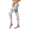 thumbnail image 4 of Halloween Leggings for Women Elastic High Waist Funny Pumpkin Ghost Print Tights Pants Workout Yoga Pants, 4 of 7