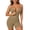 Beige, variant on Women's Shapewear Bodysuit Control Seamless Zip Up Waist Defining for Tummy Control and Smooth Silhouette for Everyday Beige L