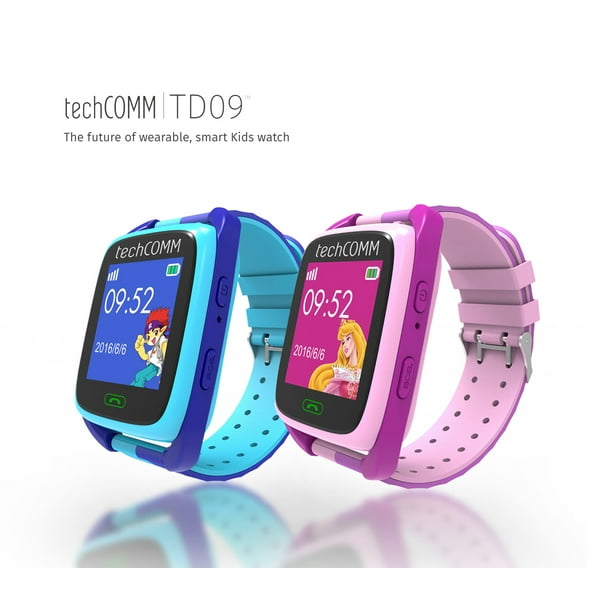 deelnemen Schiereiland Voldoen TechComm TD-09 Kids Smart Watch with GPS and Fitness Tracker for T-Mobile  ONLY - Walmart.com