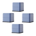 thumbnail image 1 of 4 piezas de la lavadora a la lavadora anti vibraciones aumentan la base de los pies multifuncionales portátiles para almohadillas para la secadora Uso 2 capas, 1 of 8