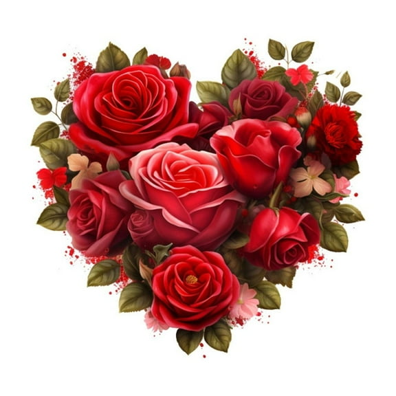 Valentine's Day Wall Stickers Set Window Decals Shopping Mall Window Stickers Room Decor Peel and Stick Decorations for Glass and Walls