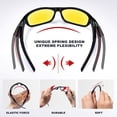 thumbnail image 2 of Gafas de conducción con visión nocturna RIVBOS RB831 para hombres y mujeres, 2 of 6