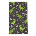 thumbnail image 1 of Balery Dinosaur Skeleton Toalla de Microfibra Premium con Estampado – 27.5x16 pulgadas, Alta Absorción, Suave y Aterciopelada, Secado Rápido, 1 of 6