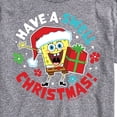 thumbnail image 3 of SpongeBob SquarePants - Have A Swell Christmas - Men's Short Sleeve Graphic T-Shirt, 3 of 6