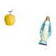 thumbnail image 5 of figura de arte,Escultura de fruta de porcelana decorativa para el hogar.,Estatua de fruta,decoración,adorno,fruta,figurita,oficina,Estatua católica,Colección de estatuas y figuras religiosas, 5 of 8