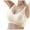 White, variant on Padded Push up Bras for Women High Supportive Seamless Bra Lifting Soft Comfy Wireless Bralettes for Daily Wear White L