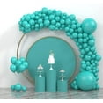 thumbnail image 4 of 100 Pack Teal Balloons Different Sizes 18 12 10 5 Inch KIRIKOU Party Balloons for Birthday Valentines Baby Shower Bridal Wedding Party Decors, 4 of 5