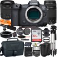 thumbnail image 1 of Canon EOS R5 Mirrorless Camera with RF24-105mm + 75-300mm Lens + Mount Adapter + SanDisk 32GB + ZeeTech Accessory, 1 of 8