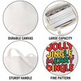 Jolly Jingle, Merry Dingle. Canvas Tote For Church Choir And Christian