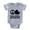 Heather Grey, variant on CafePress - FIN Peace Love Golden Retriever Baby Football Body - Cute Infant Baby Football Bodysuit