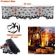 thumbnail image 5 of Encaje de Halloween Decoraciones de Halloween Cubierta de pantalla de lámpara Decoración de Halloween Tela de araña negra Encaje de Halloween para decoraciones de lámpara de Halloween Suministros festivos para fiestas, 20 x 60 pulgadas brillar Electrónica, 5 of 5