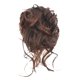 thumbnail image 2 of Banda para el cabello con bolas de barba larga, diadema portátil despeinada, buena flexibilidad, círculo de cabello desordenado para niñas, cabeza de marrón claro, 2 of 9